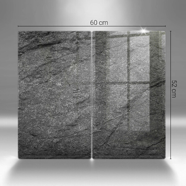 Kuchynská doska veľká zo skla Textúra kameňa