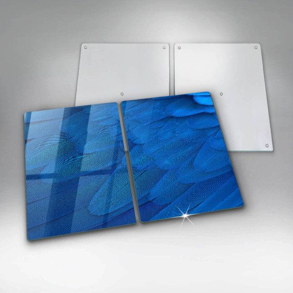 Kuchynská doska veľká zo skla Vtáčie perie