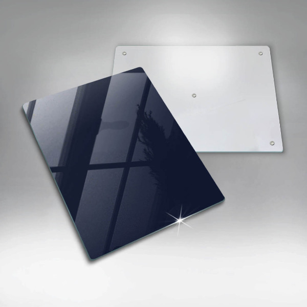 Sklenená doska na krájanie námornícka modrá