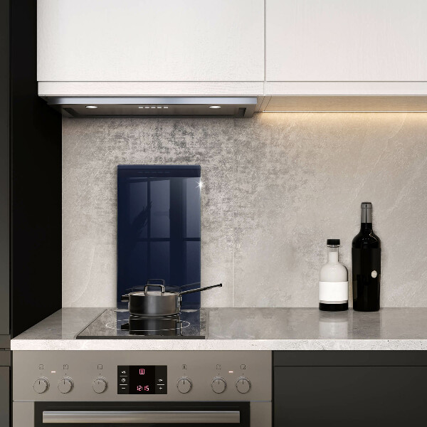 Sklenená doska na krájanie námornícka modrá