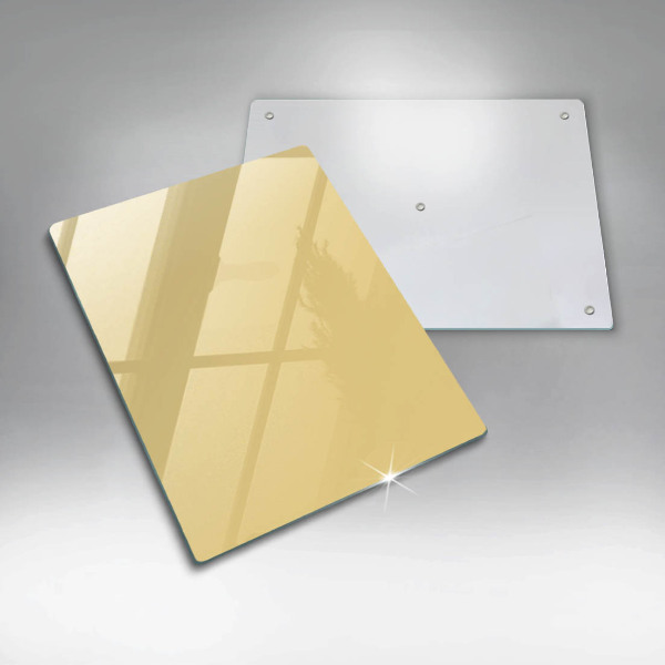 Sklenená doska na krájanie Žltá