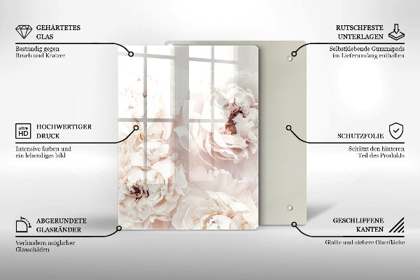 Sklenená doska na krájanie Žltá