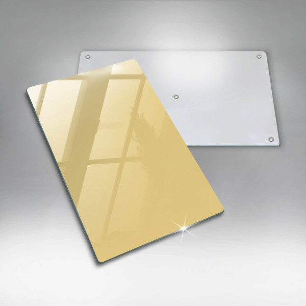 Sklenená doska na krájanie Žltá