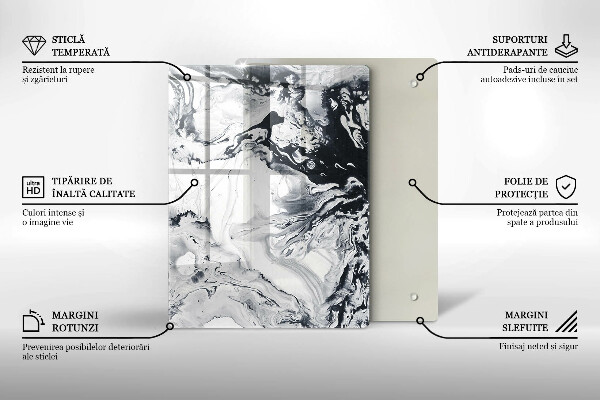 Kuchynská doska zo skla Citrónové ovocie