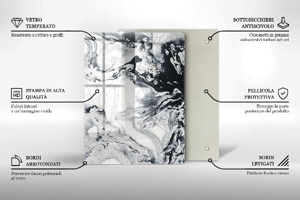 Kuchynská doska zo skla Citrónové ovocie