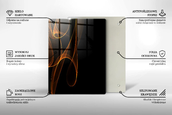 Kuchynská doska zo skla Zelená zelenina