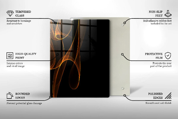 Kuchynská doska zo skla Zelená zelenina