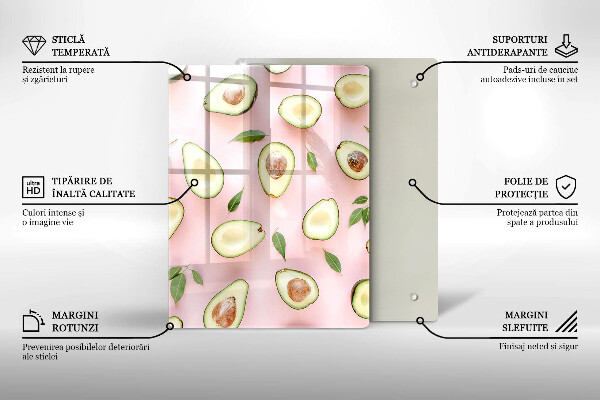 Kuchynská doska zo skla Ovocie a zelenina