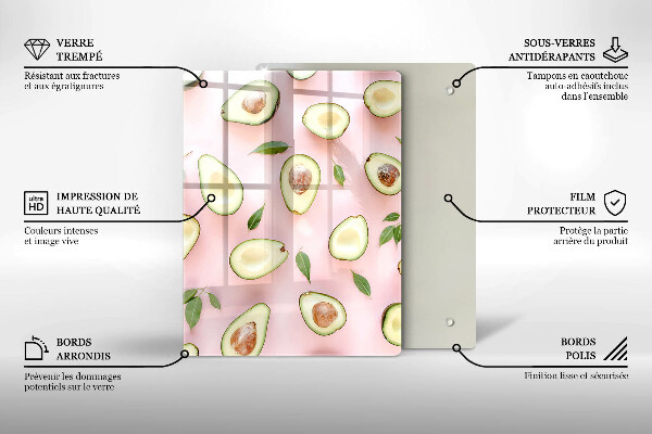 Kuchynská doska zo skla Ovocie a zelenina