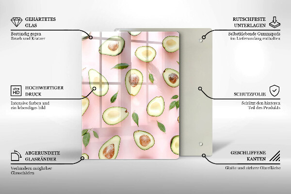 Kuchynská doska zo skla Ovocie a zelenina