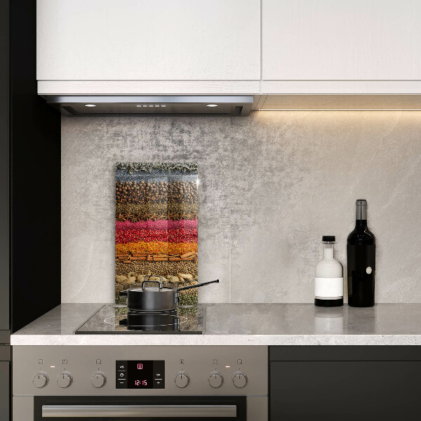 Kuchynská doska zo skla Farebné korenie