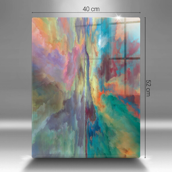 Kuchynská doska zo skla Farebná obloha