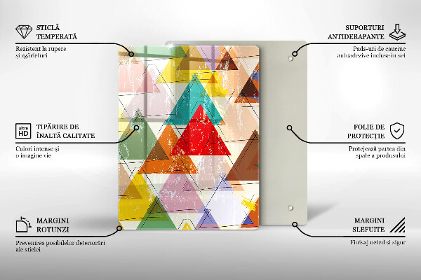 Kuchynská doska zo skla Farebná obloha