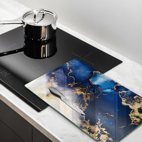 Sklenená doska na krájanie Elegantné pozadie a zlato