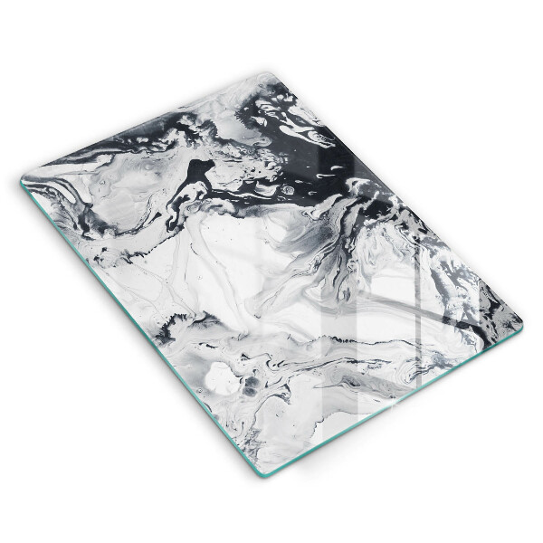 Kuchynská doska zo skla Atramentová abstrakcia