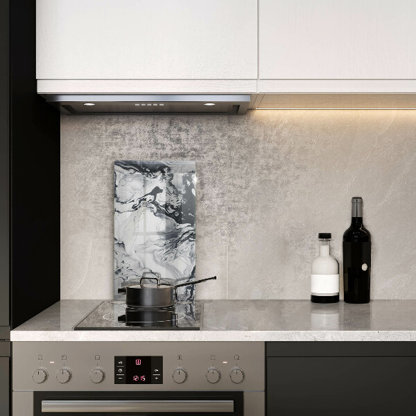 Kuchynská doska zo skla Atramentová abstrakcia