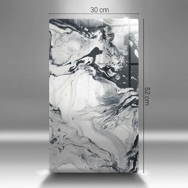 Kuchynská doska zo skla Atramentová abstrakcia