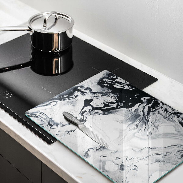 Kuchynská doska zo skla Atramentová abstrakcia