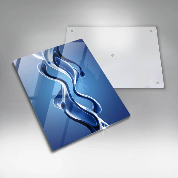 Sklenená doska na krájanie Abstrakcia tekutín