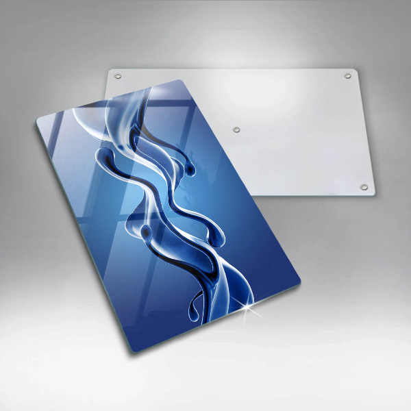 Sklenená doska na krájanie Abstrakcia tekutín