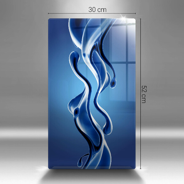 Sklenená doska na krájanie Abstrakcia tekutín