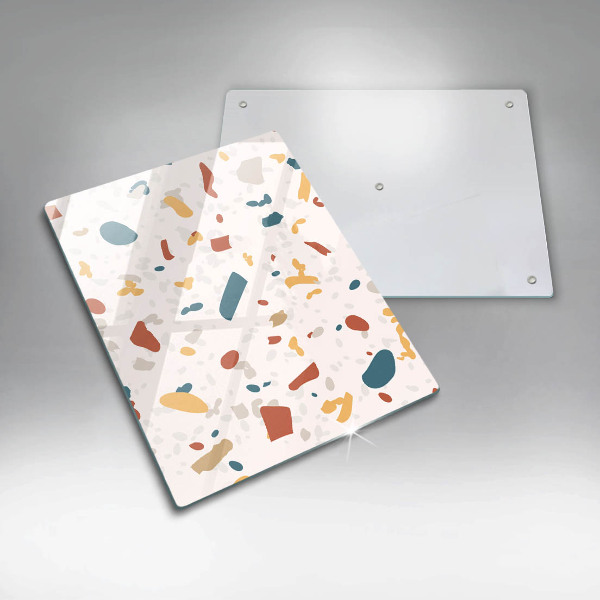 Sklenená doska na krájanie Dekoratívna kamenina