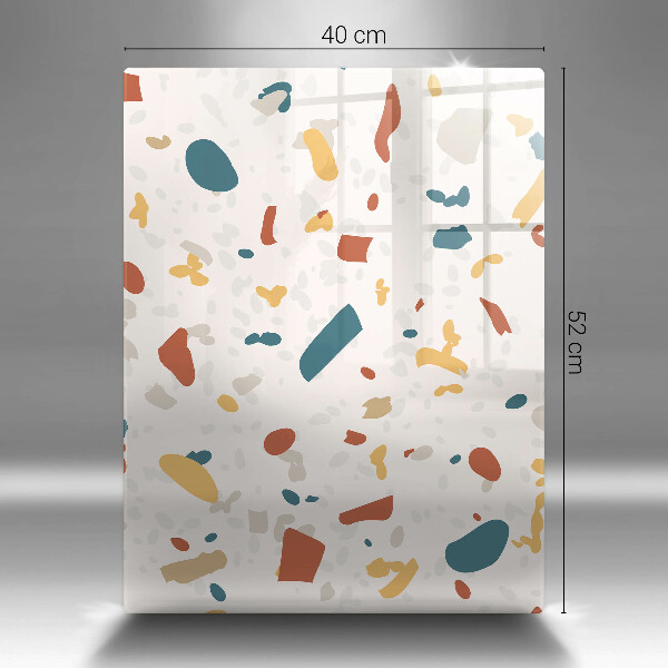 Sklenená doska na krájanie Dekoratívna kamenina