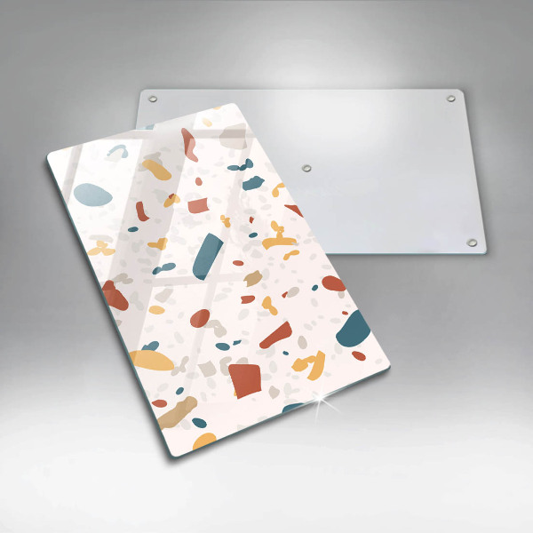 Sklenená doska na krájanie Dekoratívna kamenina