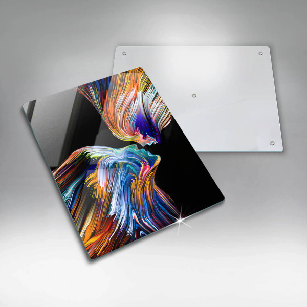 Kuchynská doska zo skla Bozk abstrakcia