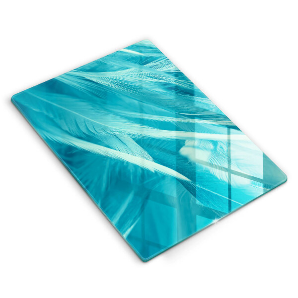 Kuchynská doska zo skla Jemné perie