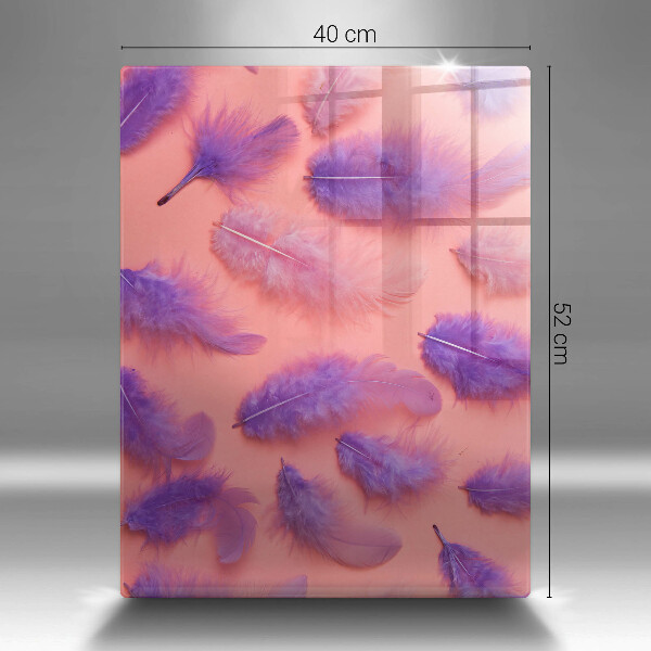 Kuchynská doska zo skla Nadýchané perie