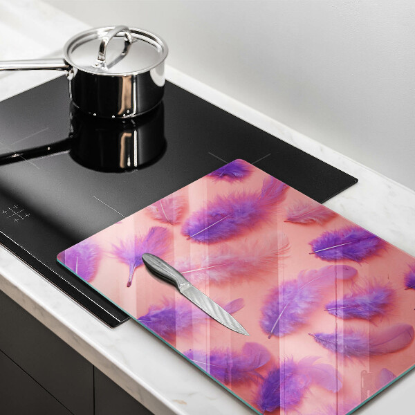 Kuchynská doska zo skla Nadýchané perie