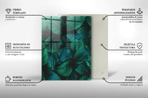 Sklenená doska na krájanie Textúra so zlatom