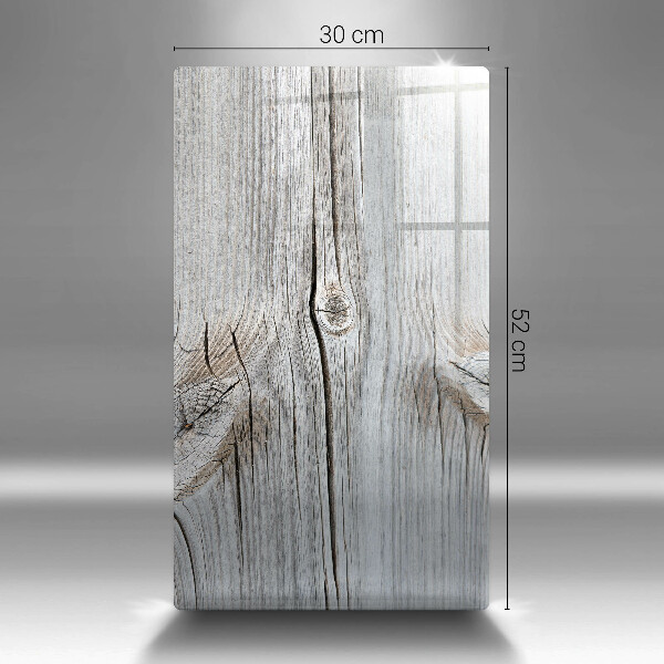 Sklenená doska na krájanie Svetlá štruktúra dreva