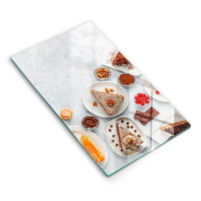 Sklenená doska na krájanie Sladkosť koláča