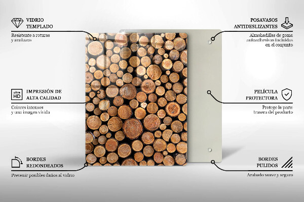 Sklenená doska na krájanie Sladkosť koláča
