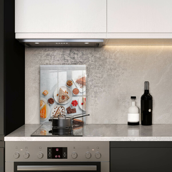 Sklenená doska na krájanie Sladkosť koláča