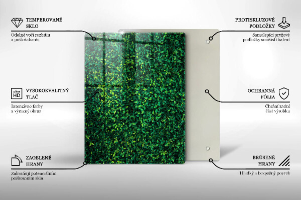 Sklenená doska na krájanie Kávové zrná