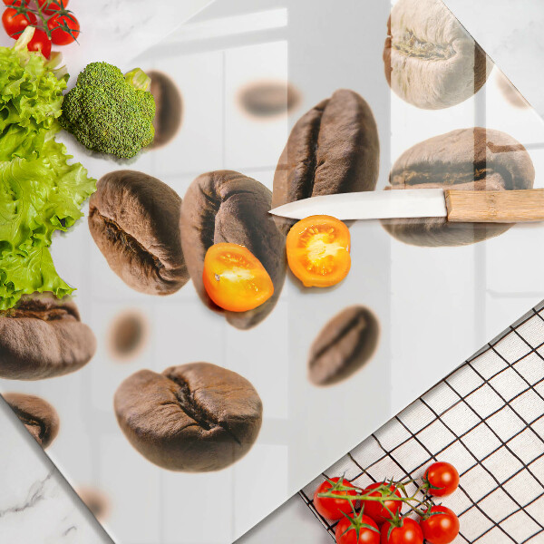 Sklenená doska na krájanie Kávové zrná