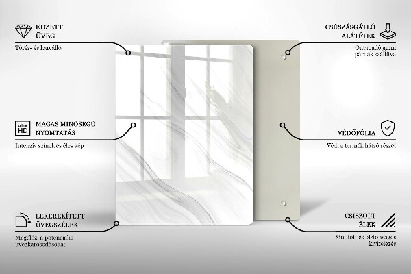 Sklenená doska na krájanie Orientálne korenie