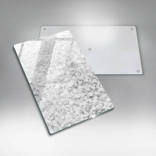 Sklenená doska na krájanie Kryštály soli