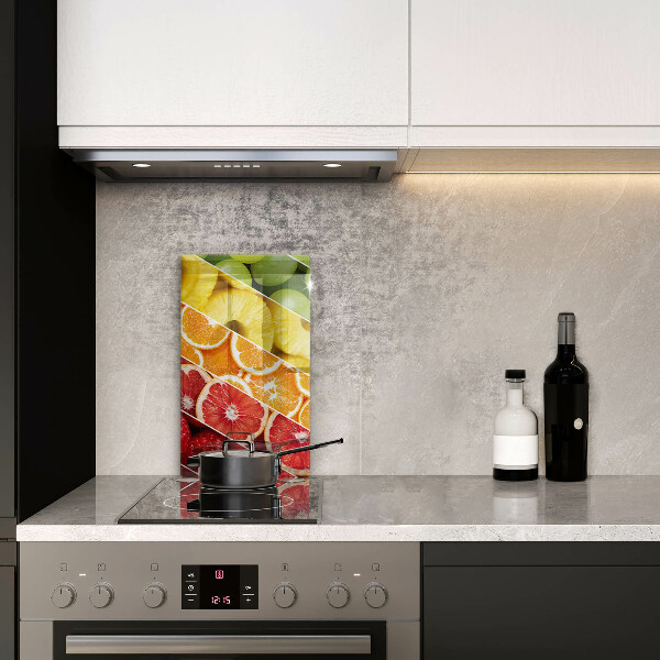 Sklenená doska na krájanie Farebné ovocie