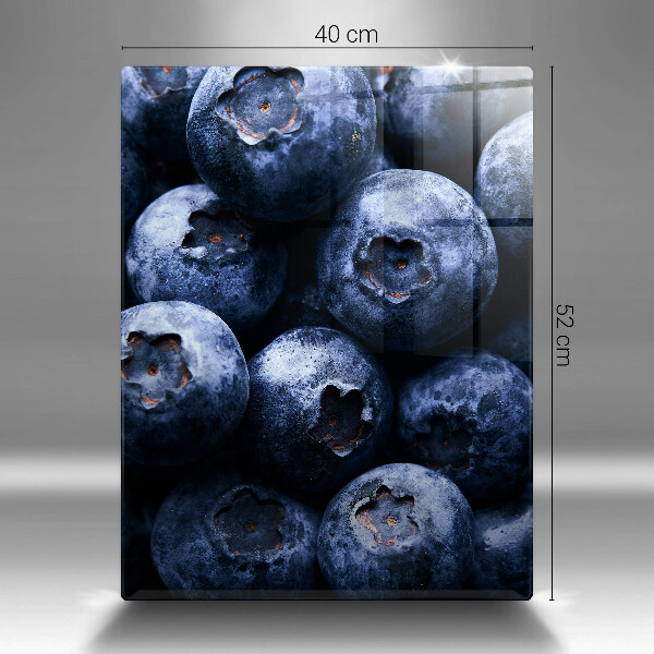 Sklenená doska na krájanie Zblízka bobúľ