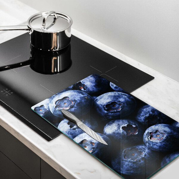 Sklenená doska na krájanie Zblízka bobúľ