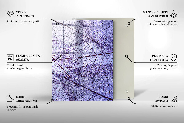 Sklenená doska na krájanie Zelenina a korenie