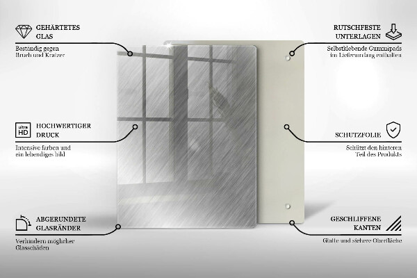 Kuchynská doska zo skla Vzor trojuholníkov