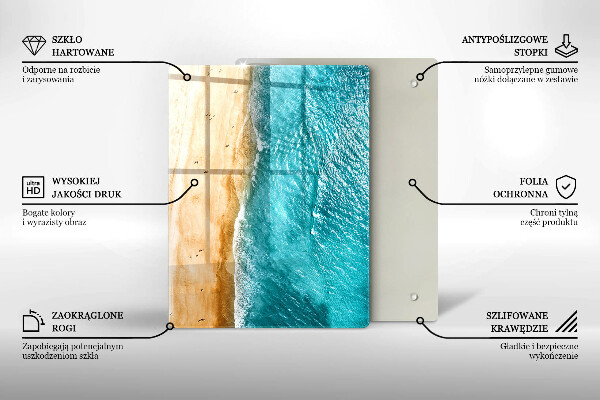 Kuchynská doska zo skla Moderné zloženie