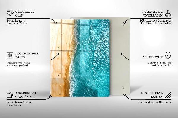 Kuchynská doska zo skla Moderné zloženie
