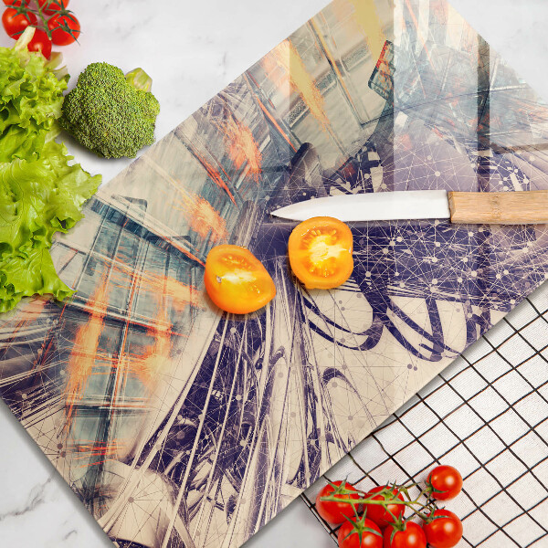 Kuchynská doska zo skla Moderné zloženie