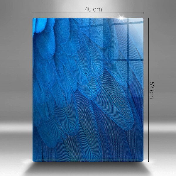 Kuchynská doska zo skla Vtáčie perie